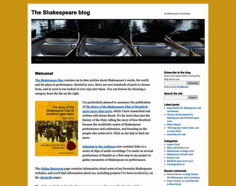 Theshakespeareblog.com thumbnail