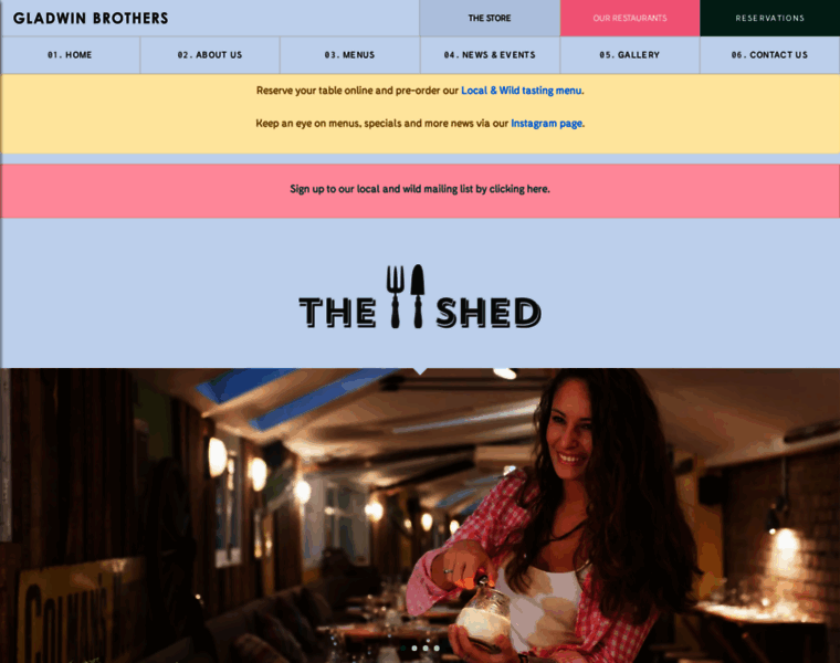 Theshed-restaurant.com thumbnail