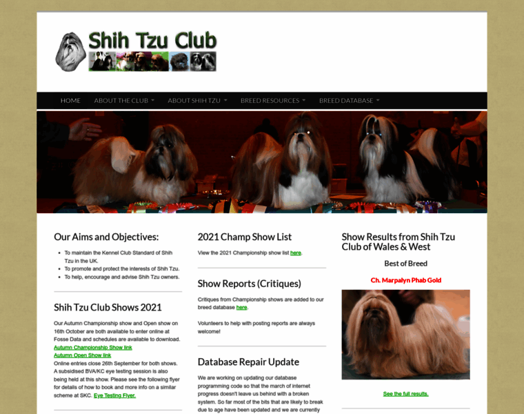 Theshihtzuclub.co.uk thumbnail