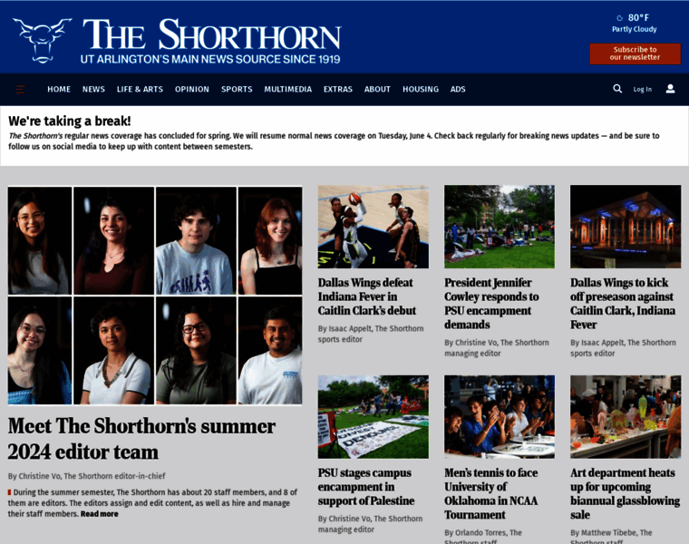 Theshorthorn.com thumbnail