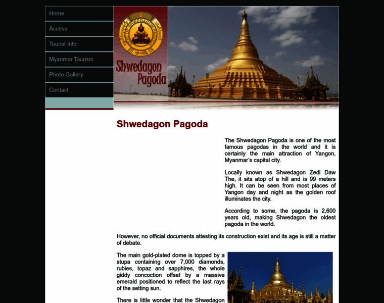 Theshwedagonpagoda.com thumbnail