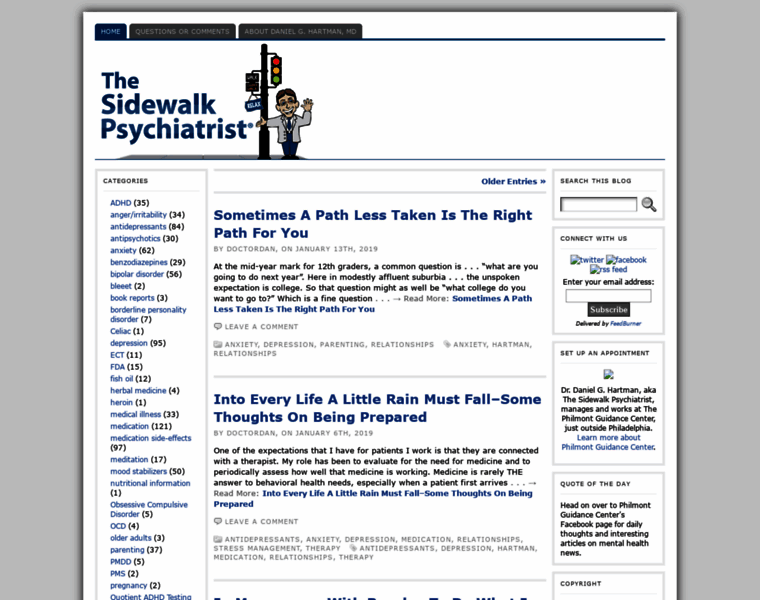 Thesidewalkpsychiatrist.com thumbnail