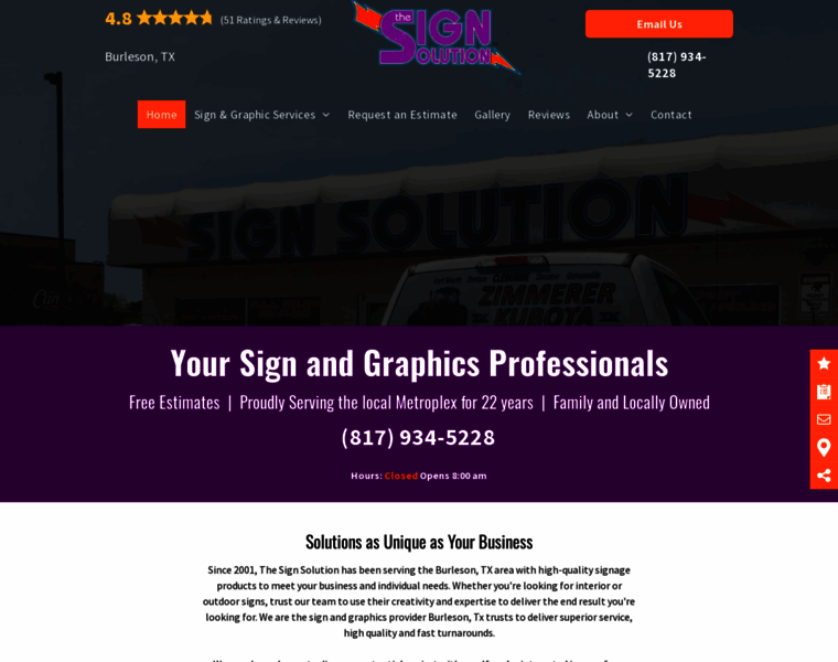 Thesignsolution.net thumbnail