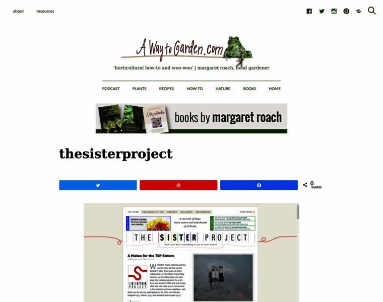 Thesisterproject.com thumbnail