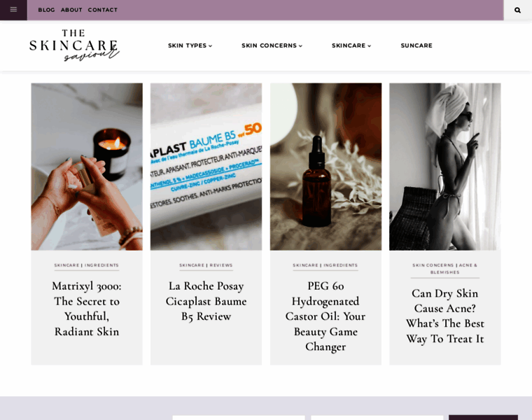 Theskincaresaviour.com thumbnail Theskincaresaviour.com thumbnail
