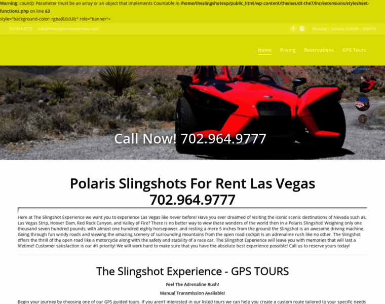 Theslingshotexperience.com thumbnail