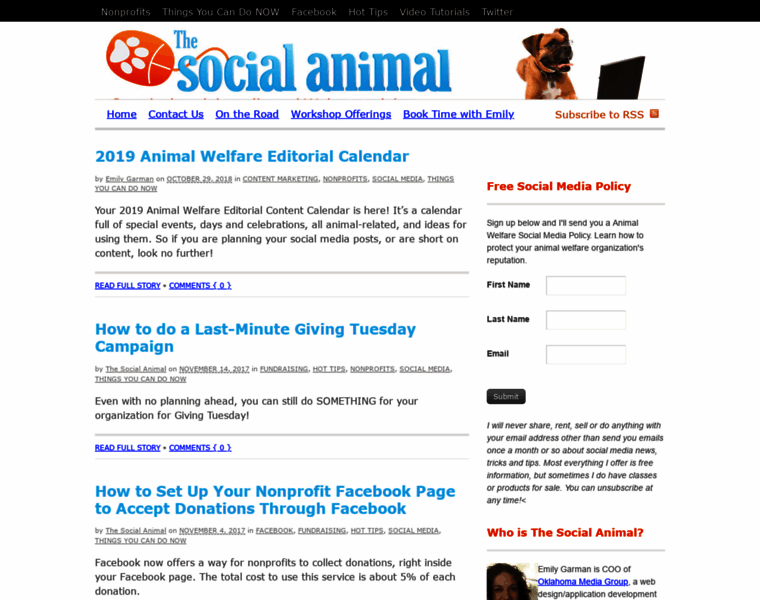 Thesocialanimal.com thumbnail