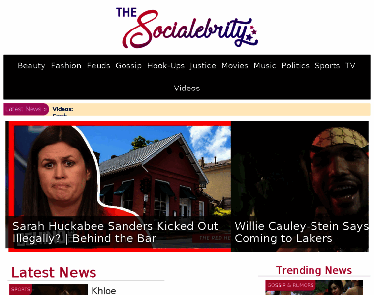 Thesocialebrity.com thumbnail