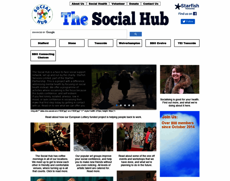 Thesocialhub.org.uk thumbnail