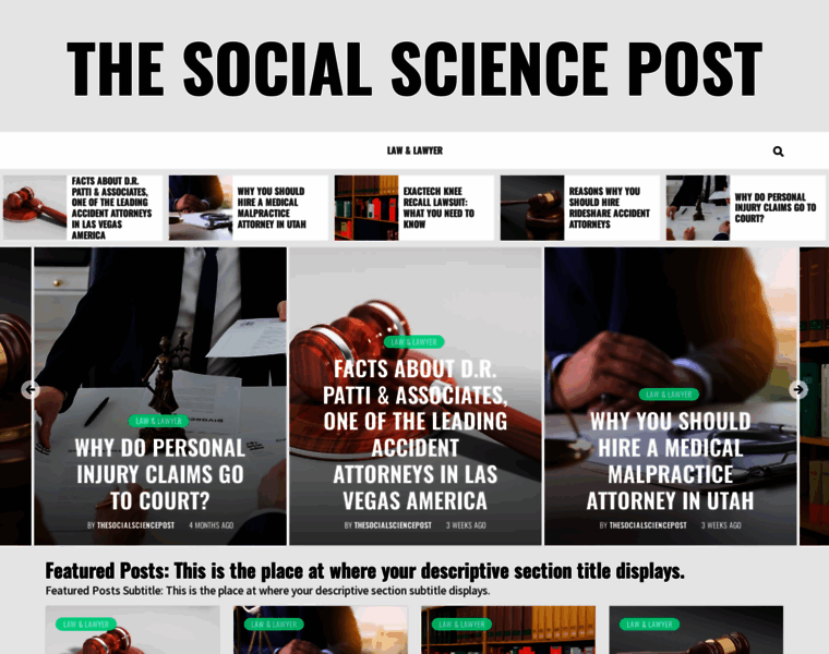 Thesocialsciencepost.com thumbnail