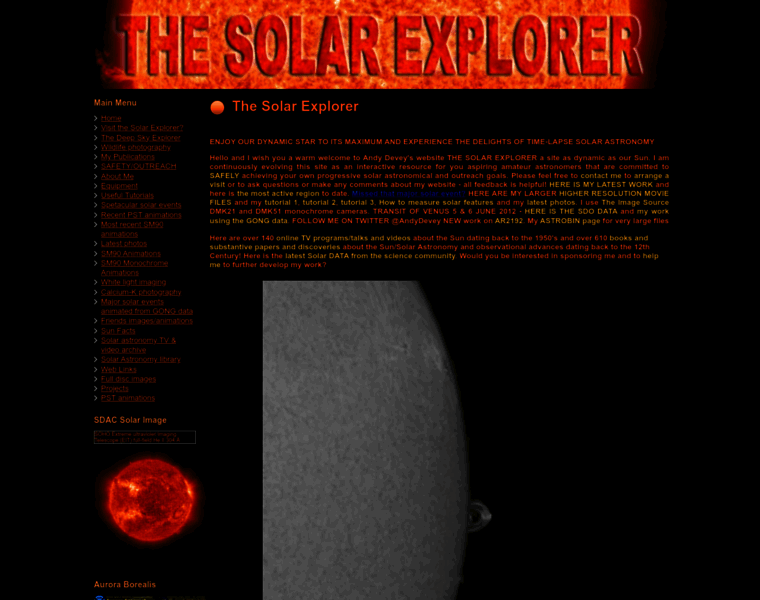 Thesolarexplorer.net thumbnail