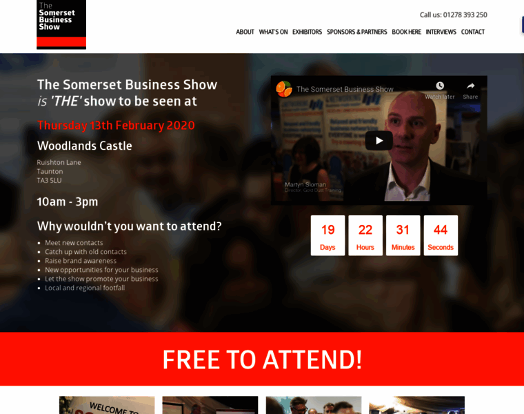 Thesomersetbusinessshow.co.uk thumbnail