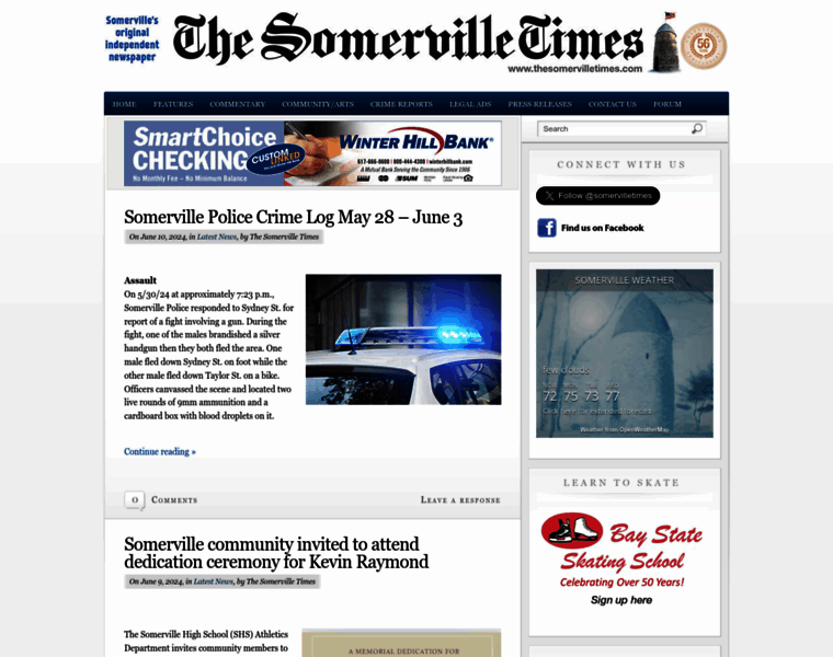 Thesomervilletimes.com thumbnail