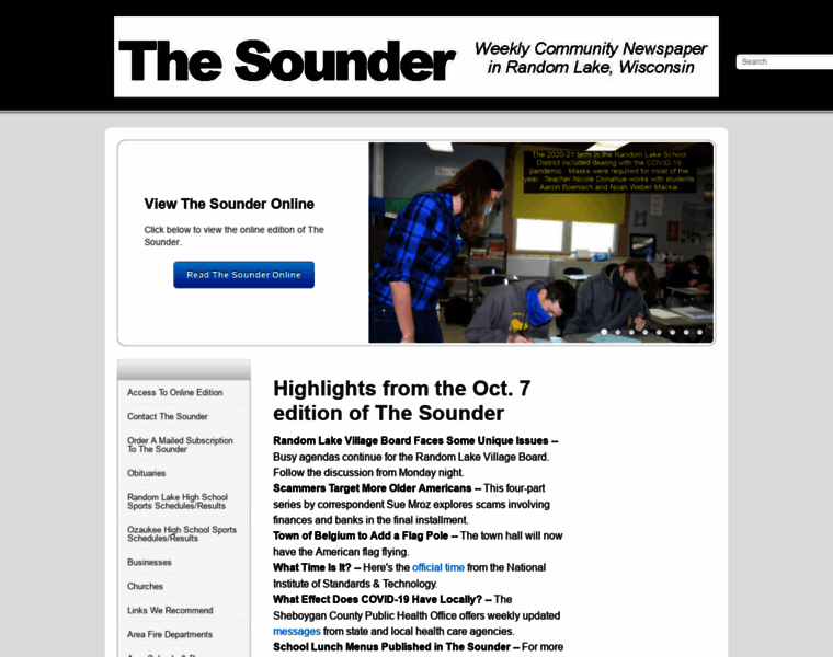 Thesounder.com thumbnail