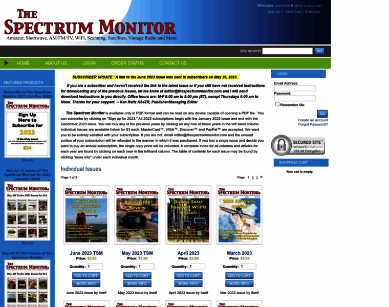 Thespectrummonitor.com thumbnail