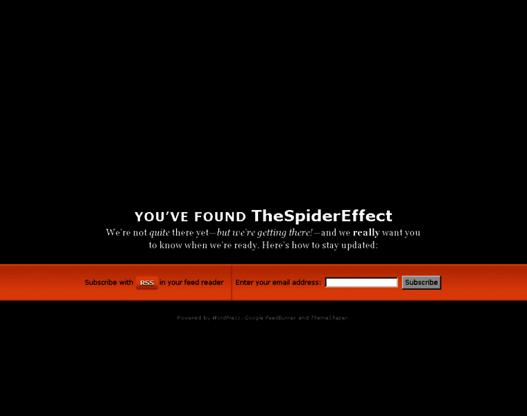 Thespidereffect.com thumbnail