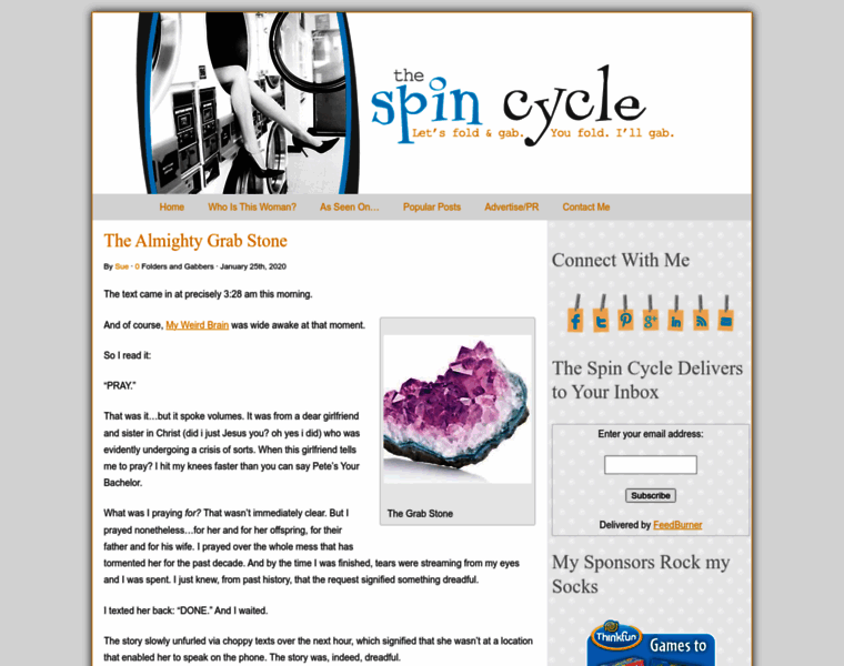 Thespincycleblog.com thumbnail
