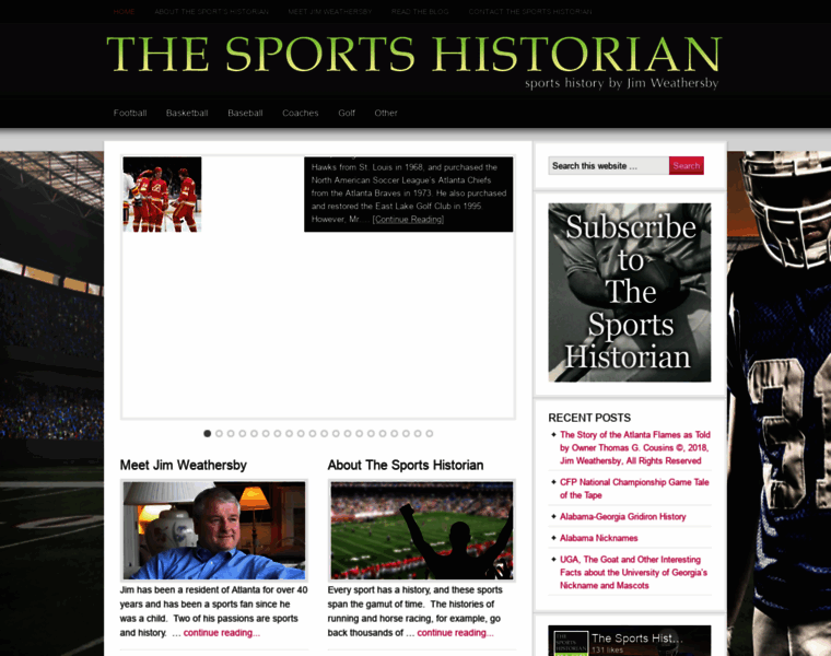 Thesportshistorian.com thumbnail