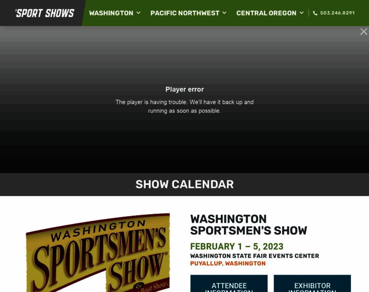 Thesportshows.com thumbnail