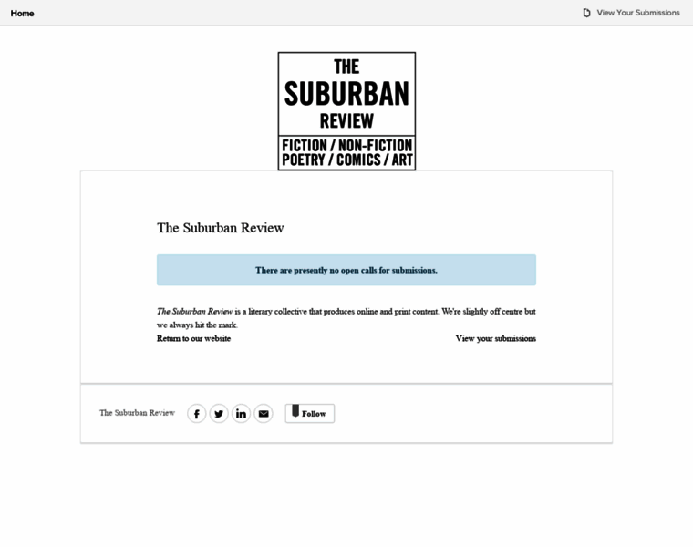Thesuburbanreview.submittable.com thumbnail