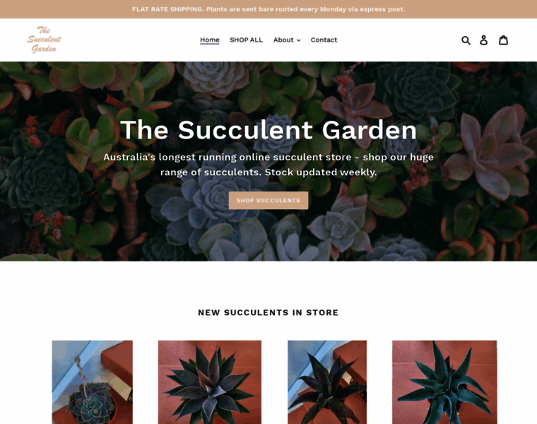 Thesucculentgarden.com.au thumbnail