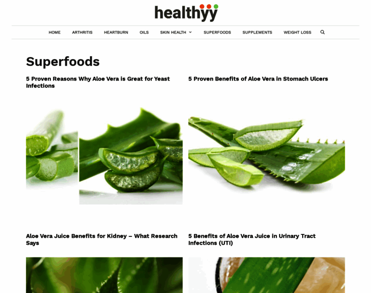 Thesuperfoods.net thumbnail