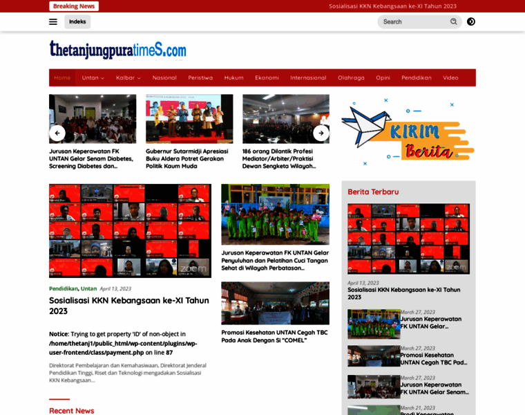 Thetanjungpuratimes.com thumbnail