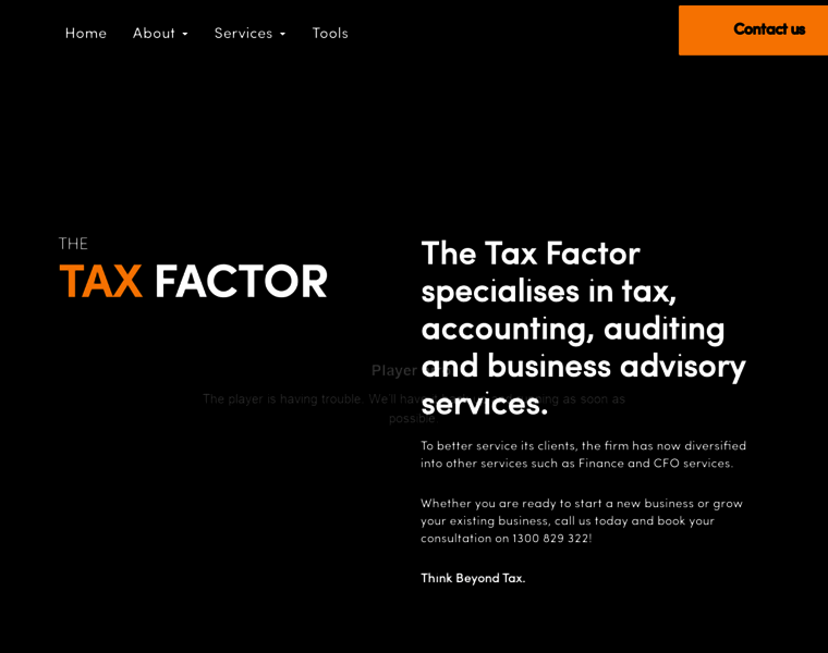 Thetaxfactor.com.au thumbnail