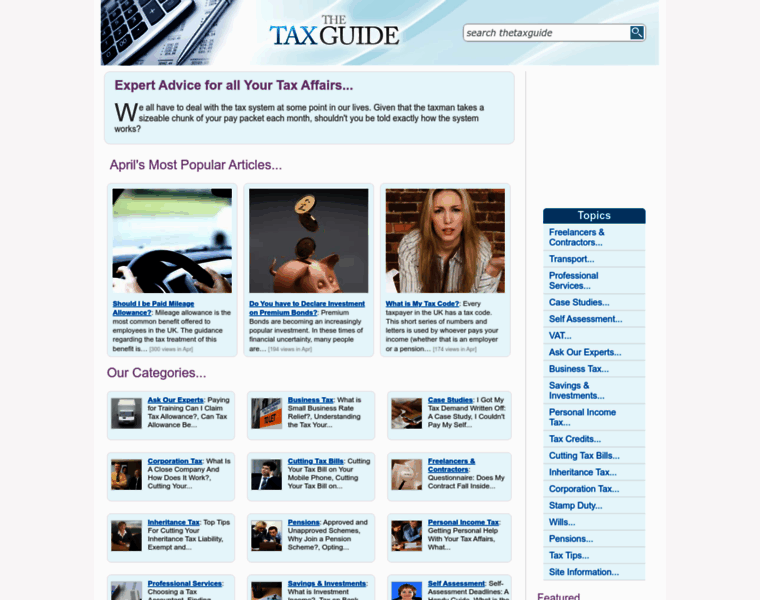 Thetaxguide.co.uk thumbnail
