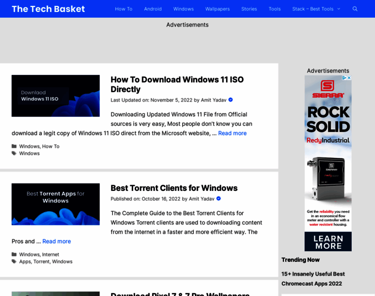 Thetechbasket.com thumbnail Thetechbasket.com thumbnail