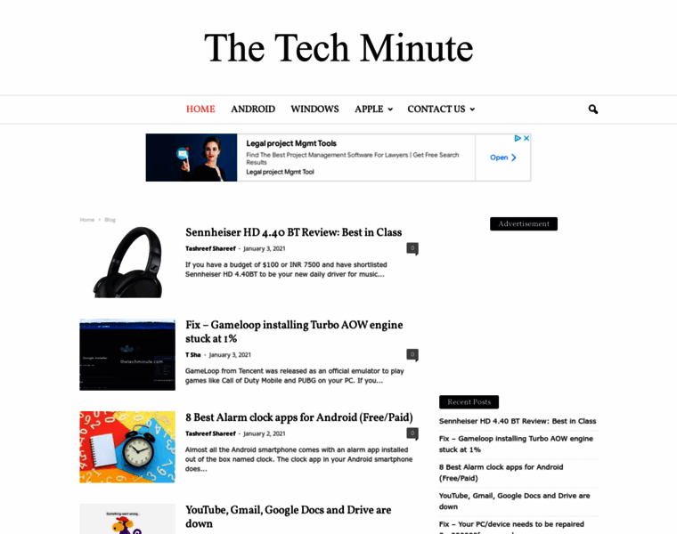 Thetechminute.com thumbnail