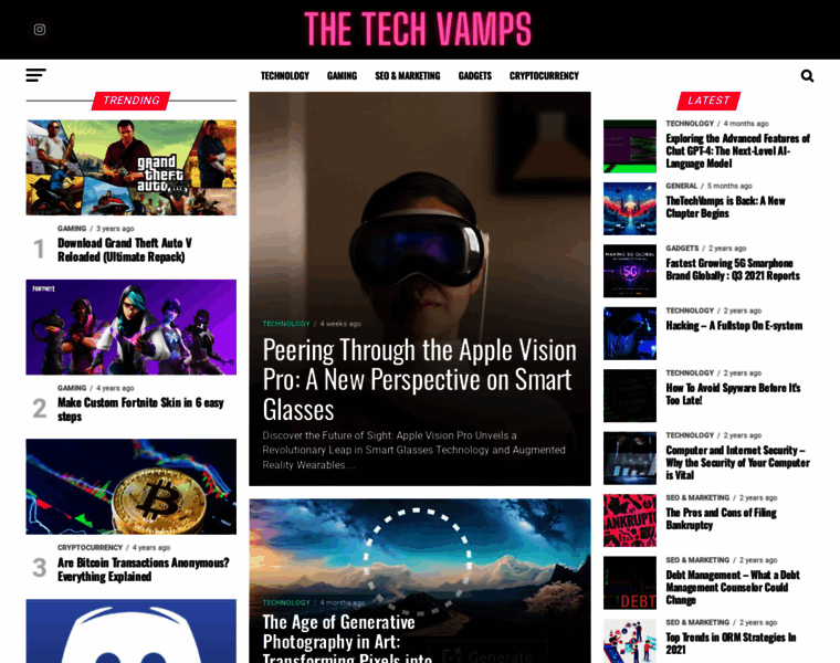 Thetechvamps.com thumbnail