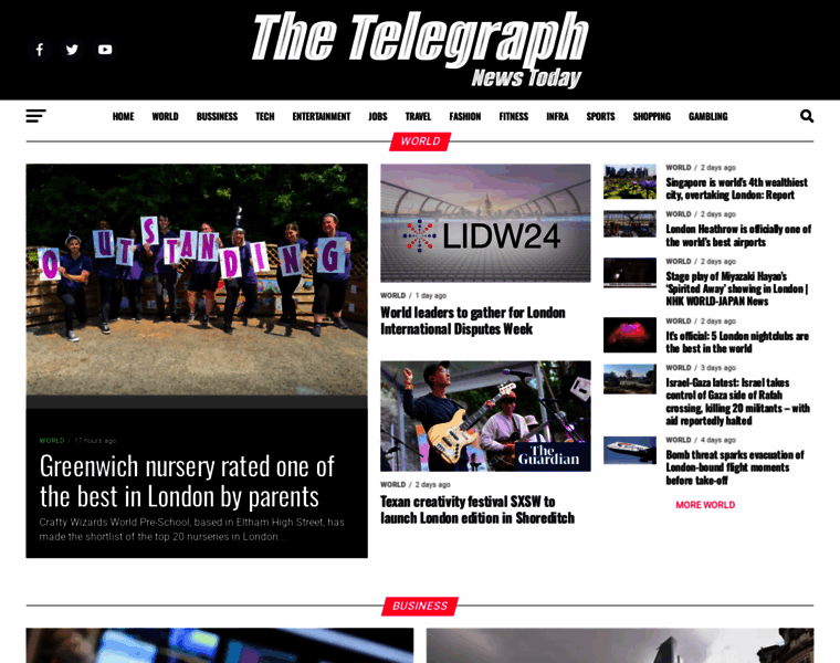 Thetelegraphnewstoday.com thumbnail