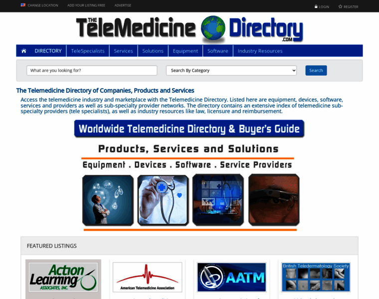 Thetelemedicinedirectory.com thumbnail
