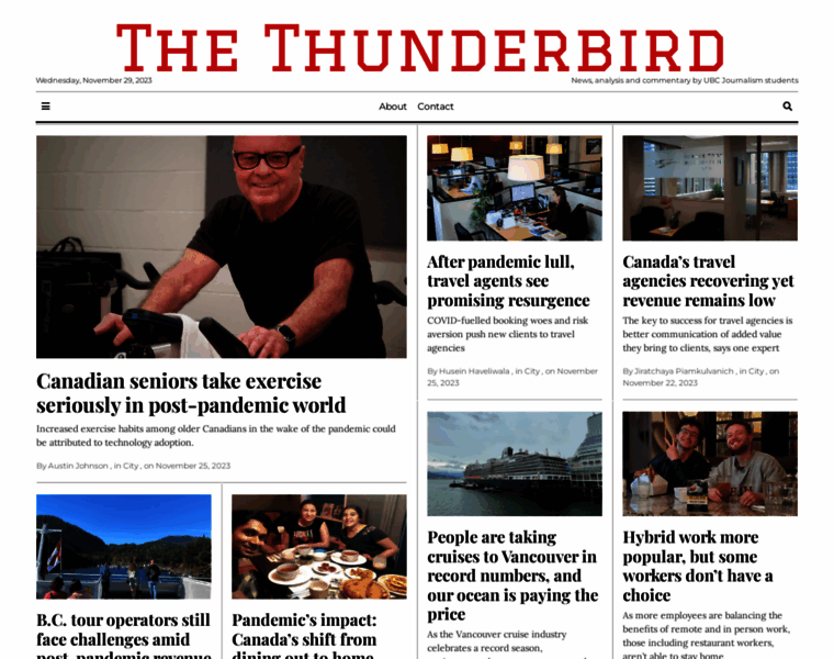 Thethunderbird.ca thumbnail