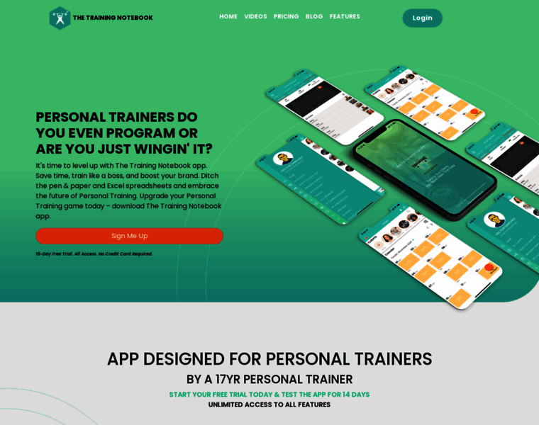 Thetrainingnotebook.com thumbnail