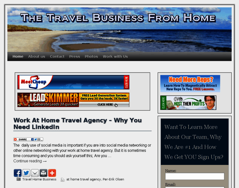Thetravelbusinessfromhome.com thumbnail