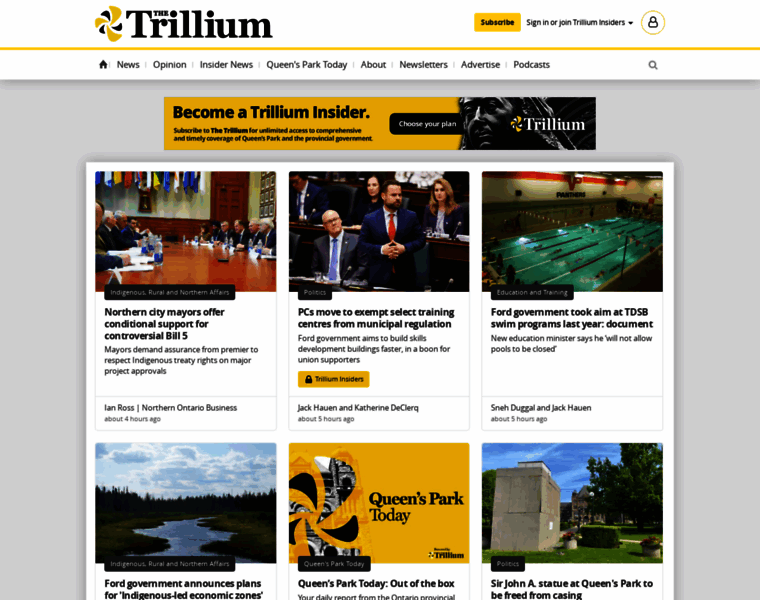 Thetrillium.ca thumbnail Thetrillium.ca thumbnail