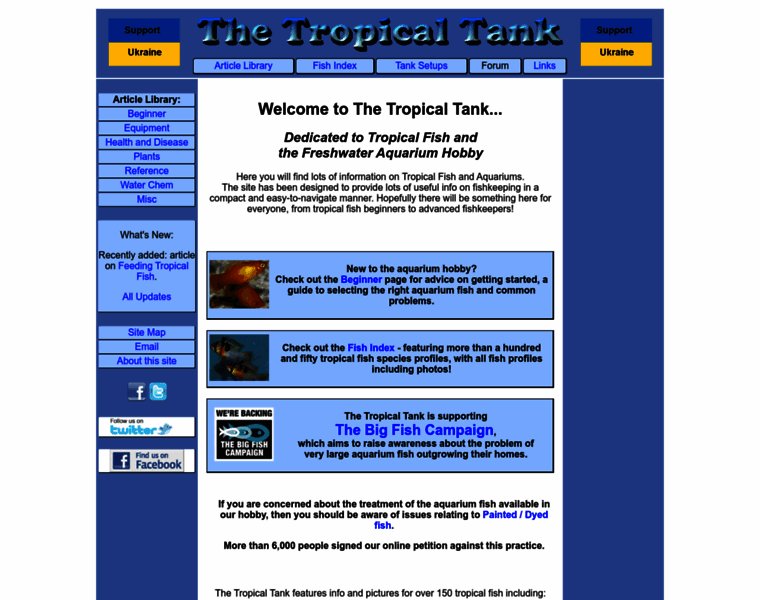 Thetropicaltank.co.uk thumbnail