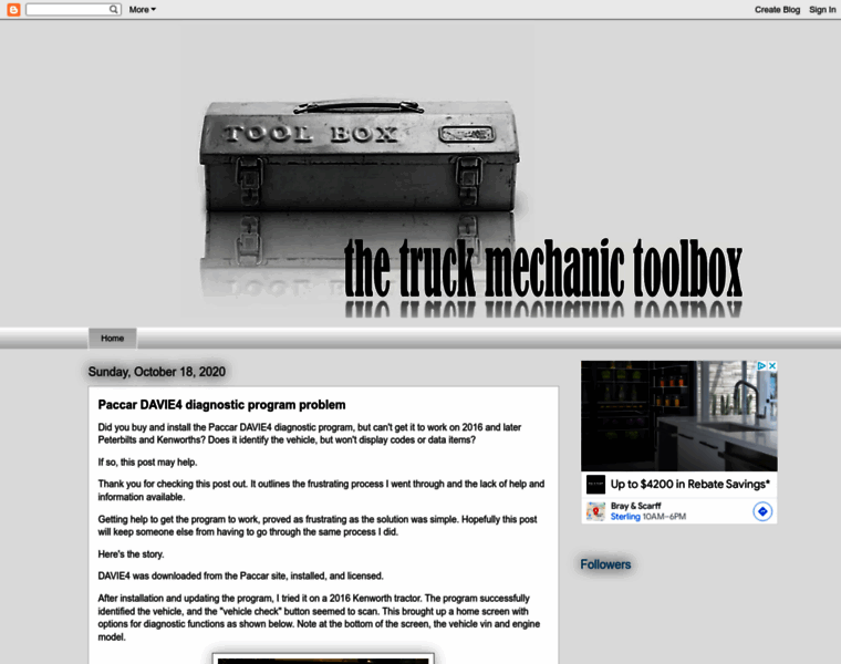 Thetruckmechanictoolbox.blogspot.com thumbnail