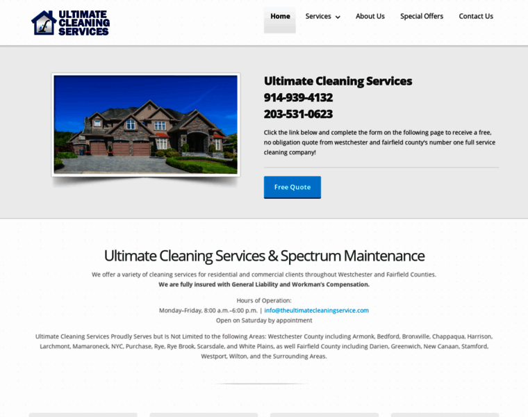 Theultimatecleaningservice.com thumbnail