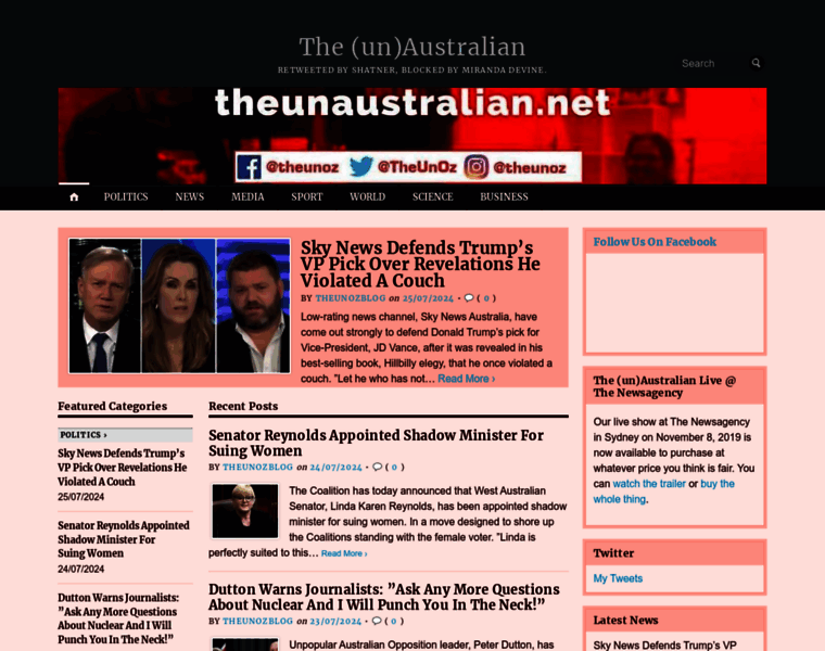 Theunaustralian.net thumbnail