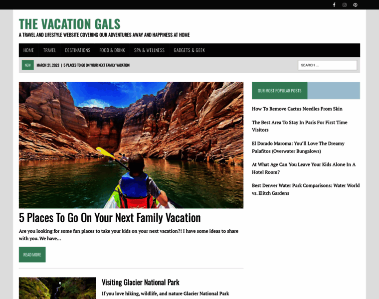 Thevacationgals.com thumbnail