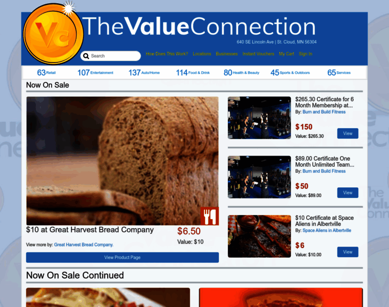 Thevalueconnection.com thumbnail