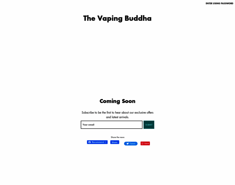 Thevapingbuddha.com thumbnail