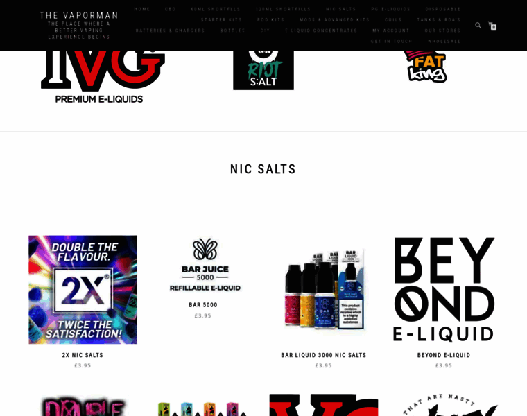 Thevaporman.co.uk thumbnail