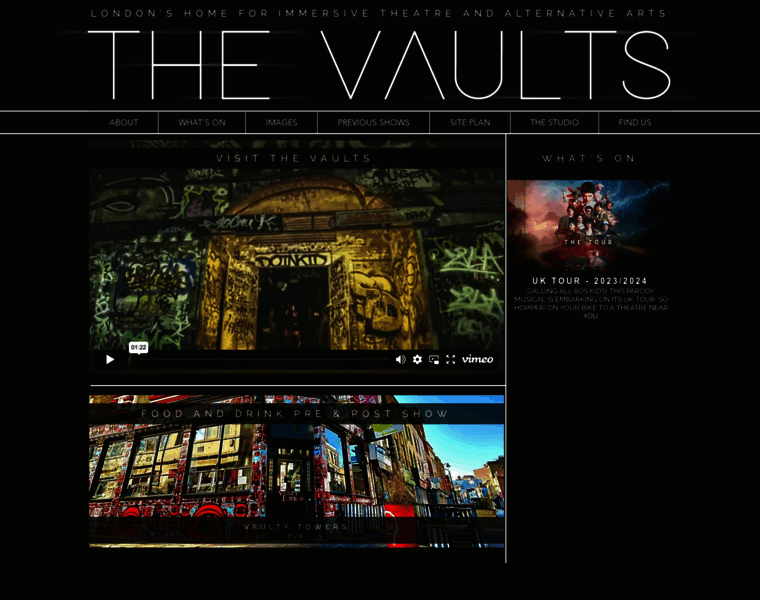 Thevaults.london thumbnail