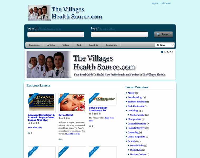 Thevillageshealthsource.com thumbnail