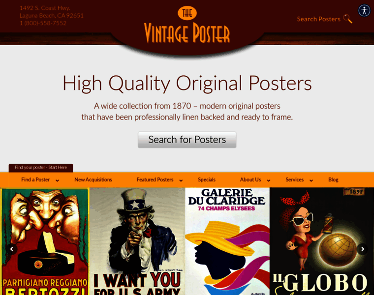 Thevintageposter.com thumbnail