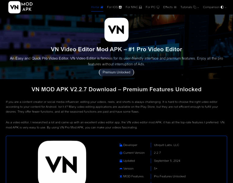 Thevneditor.com thumbnail